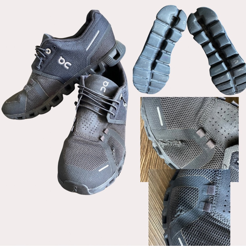 On cloud 5 running shoes USED !!